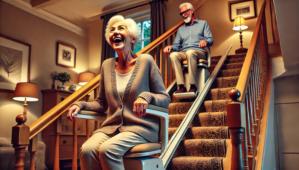 Stairway to Heaven or Just the Bathroom. The Real Perks of a Stairlift